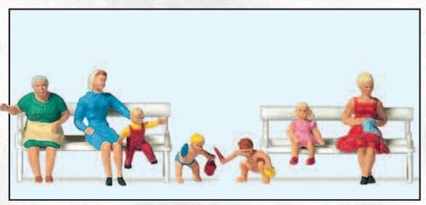 Preiser 10051 Mütter und Kinder