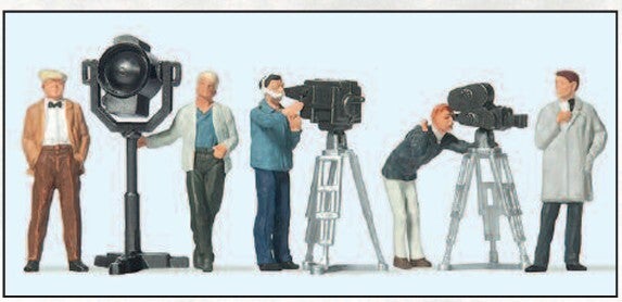 Preiser 10062 Film- und Fernsehteam