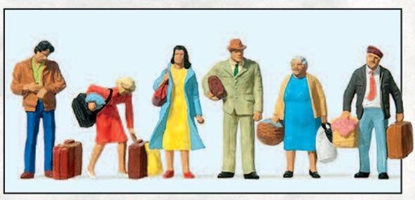 Preiser 10114 Wartende Reisende