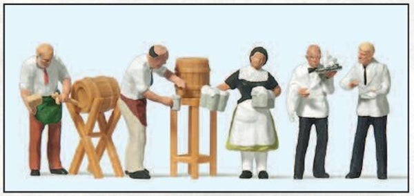 Preiser 10210 Wirte, Kellner, Bedienung