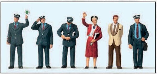 Preiser 10237 Zugpersonal DB