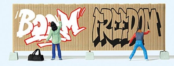 Preiser 10334 Graffiti-Künstler