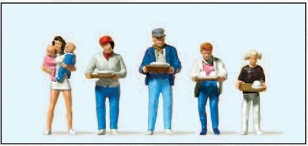 Preiser 10367 Im Selbstbedienungsrestaurant