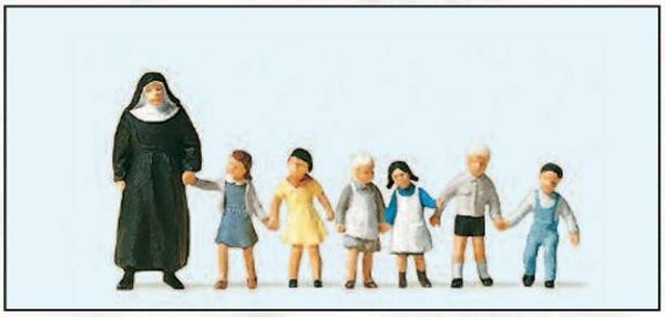 Preiser 10401 Nonne, Kinder