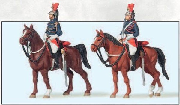 Preiser 10435 Garde Républicaine zu Pferd