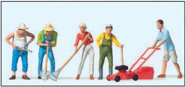 Preiser 10463 Bei der Gartenarbeit