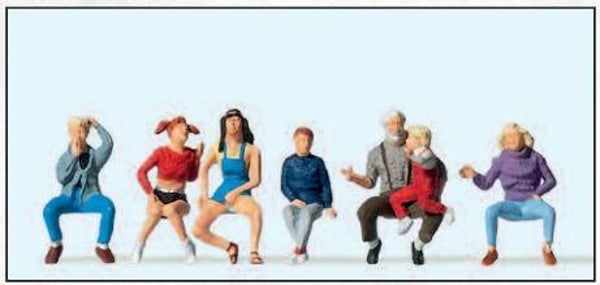 Preiser 10536 Opa, Kinder