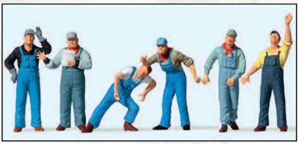 Preiser 10547 US-Bahnpersonal