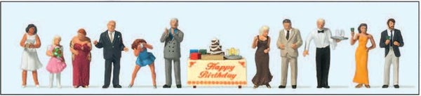 Preiser 10554 Geburtstagsparty