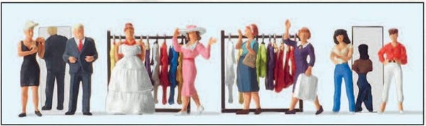 Preiser 10586 In der Modeboutique