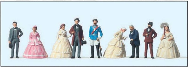 Preiser 12061 Ludwig II. von Bayern, Gefolge