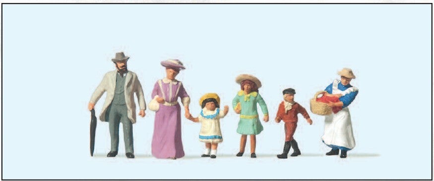 Preiser 12132 Familie, um 1900