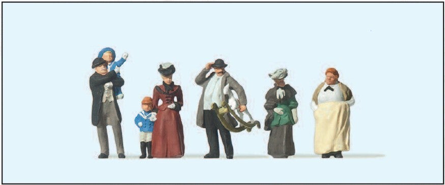 Preiser 12176 Passanten, um 1900