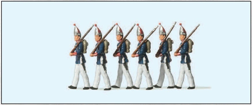 Preiser 12189 1. Garderegiment zu Fuß, Potsdam 1894, Mannschaften