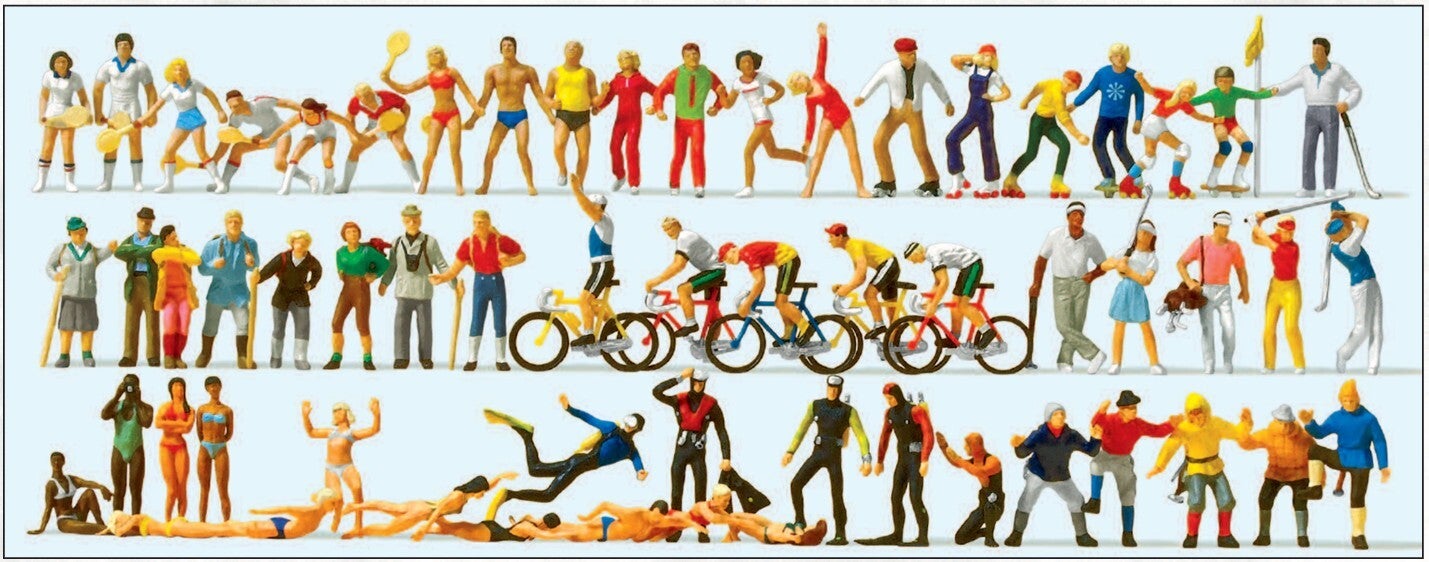 Preiser 13005 Sport und Freizeit