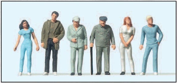 Preiser 14002 Stehende Passanten