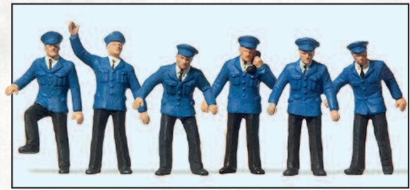 Preiser 14012 Bahnpersonal DB