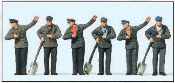 Preiser 14014 Dampflokpersonal