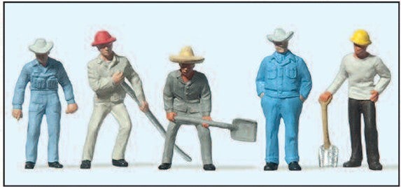 Preiser 14017 Gleisbauarbeiter