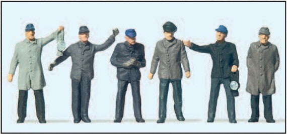 Preiser 14018 Rangierpersonal DB