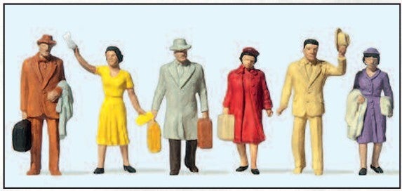 Preiser 14020 Reisende