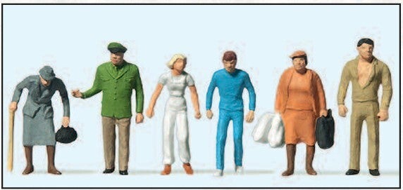 Preiser 14023 Passanten, Polizist