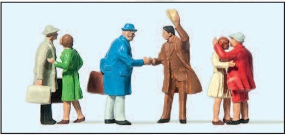 Preiser 14028 Begrüßungsszenen