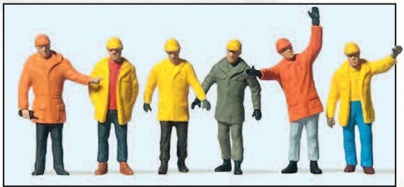 Preiser 14034 Arbeiter in Schutzkleidung