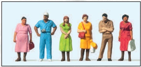 Preiser 14047 Stehende Passanten