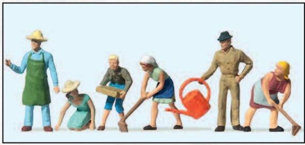 Preiser 14081 Bei der Gartenarbeit