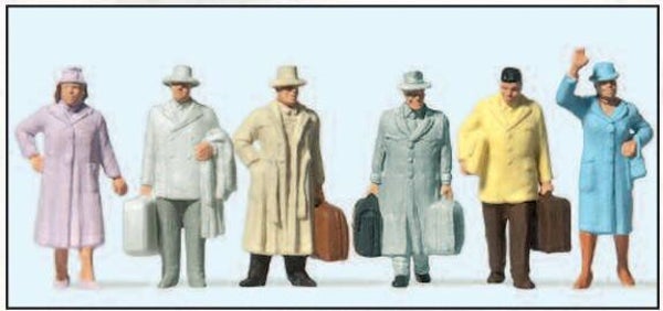 Preiser 14117 Reisende, Epoche III