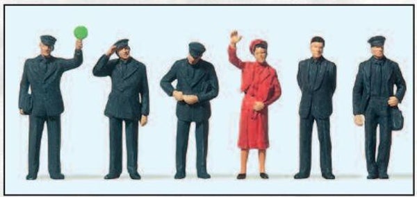 Preiser 14141 Zugpersonal DB