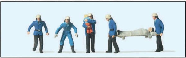 Preiser 14202 Feuerwehrmänner