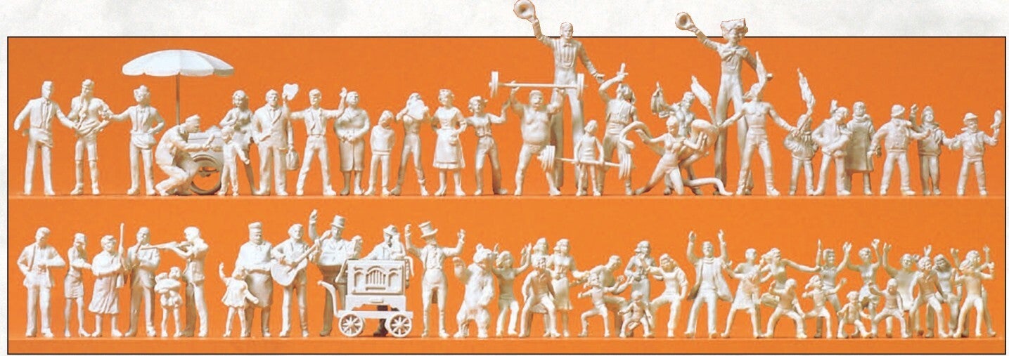 Preiser 16342 Volksfestbesucher, Schausteller