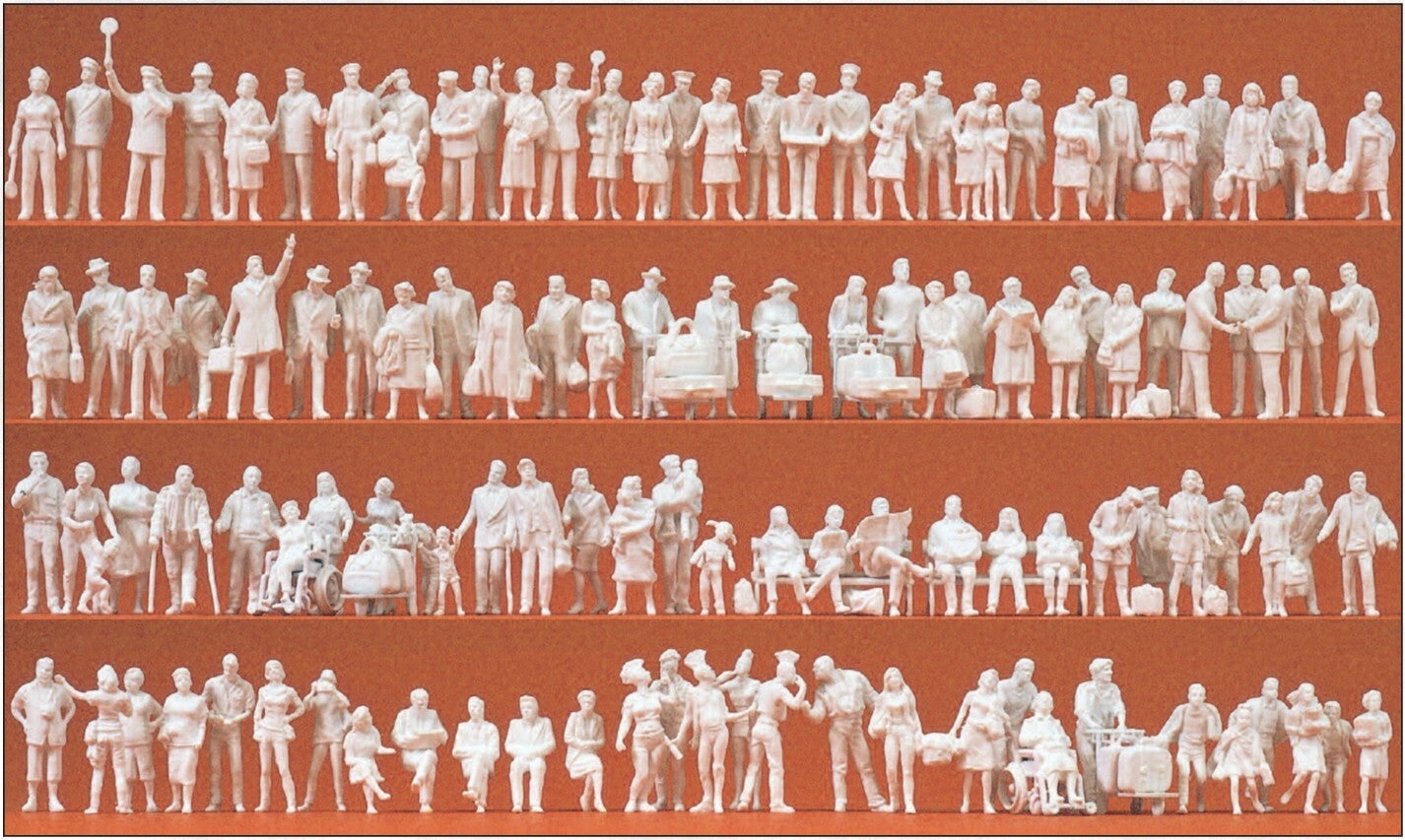 Preiser 16352 Am Bahnhof