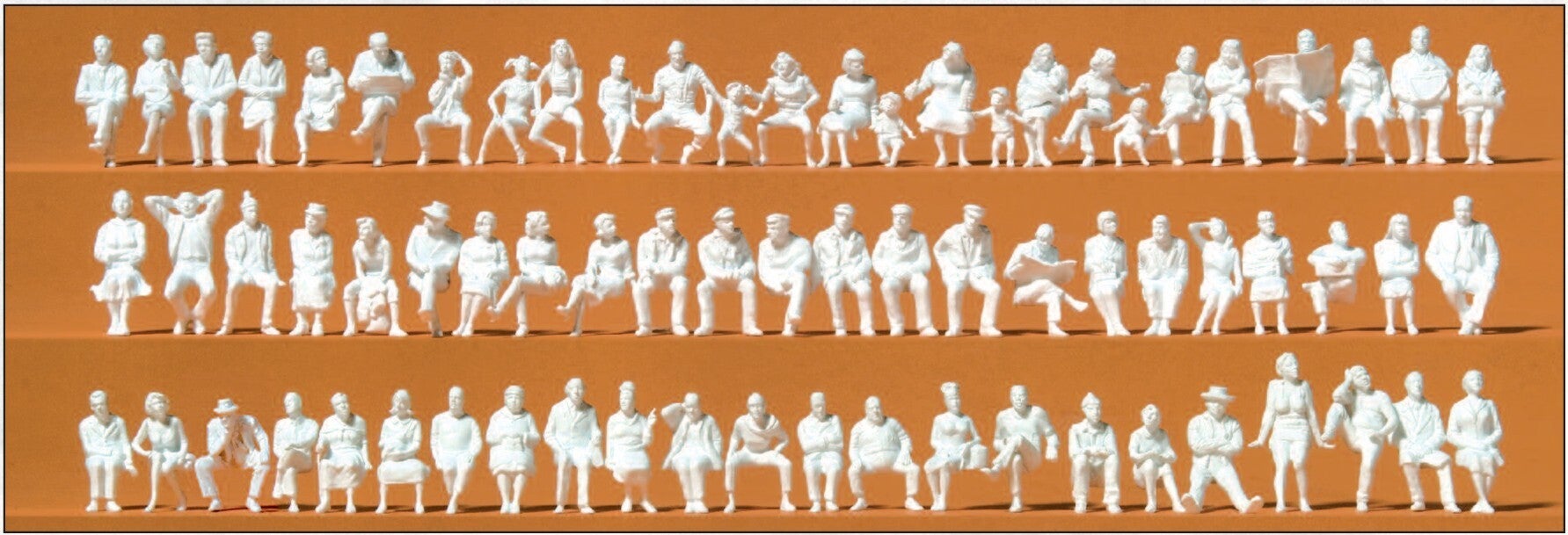 Preiser 16358 Sitzende Personen