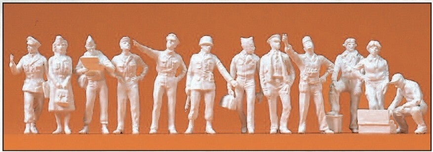 Preiser 16521 Piloten, Bodenpersonal, US Army Air Force 1942-45