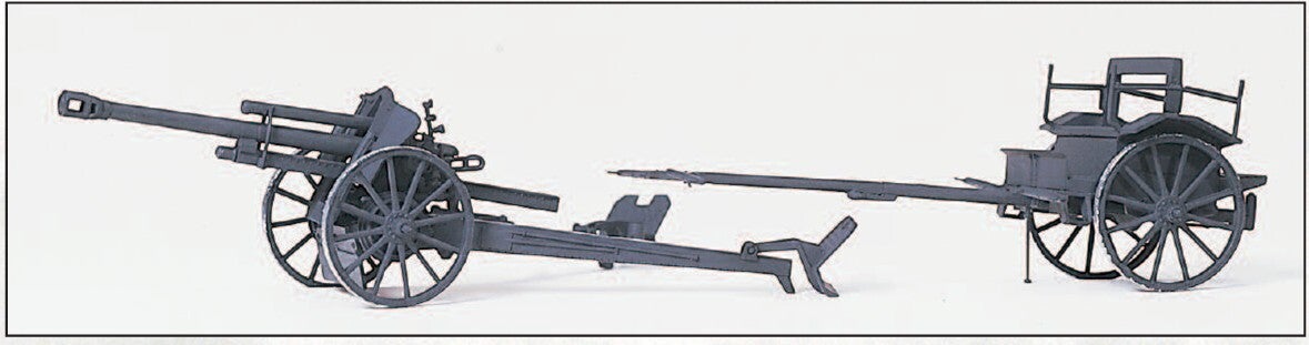 Preiser 16527 Leichte Feldhaubitze 10,5 cm leFH 18 M, Protze, Deutsches Reich 1939-45