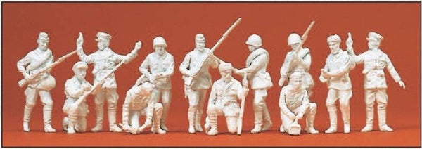 Preiser 16530 Infanteristen und Partisanen, UdSSR 1942/43