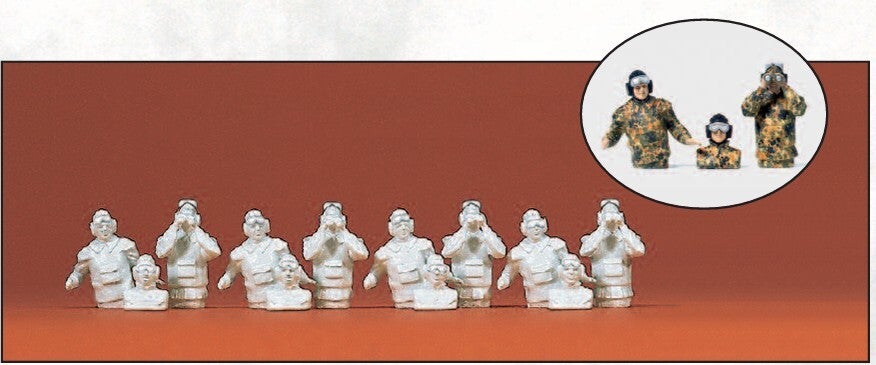 Preiser 16531 Besatzung zu LLPz "Wiesel", Bundeswehr, BRD