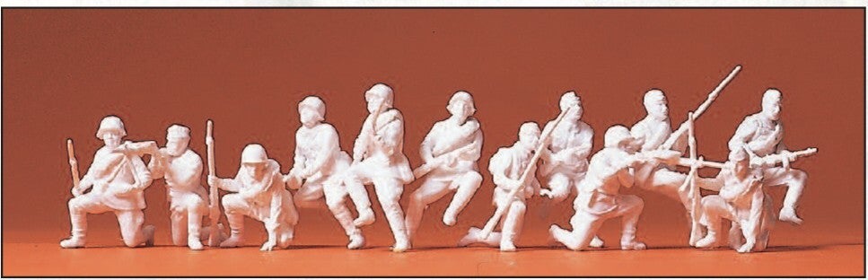 Preiser 16532 Mot. Schützen, aufgesessen, UdSSR 1942