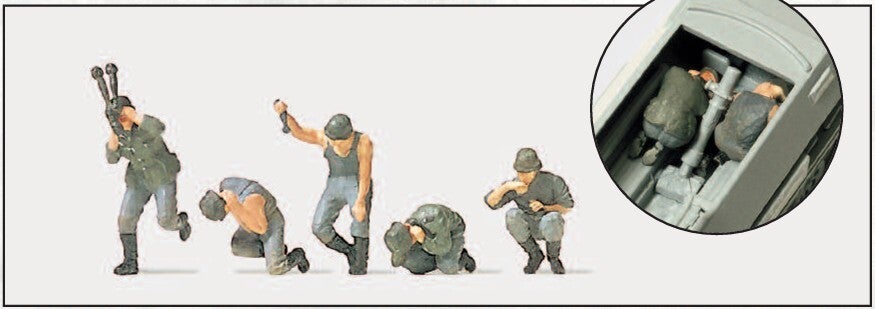 Preiser 16540 Granatwerferbedienung, Deutsches Reich 1939-45