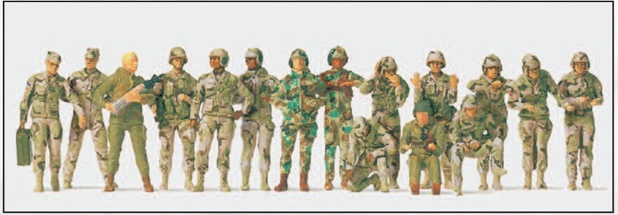 Preiser 16548 Panzerbesatzungen, US Army 2000