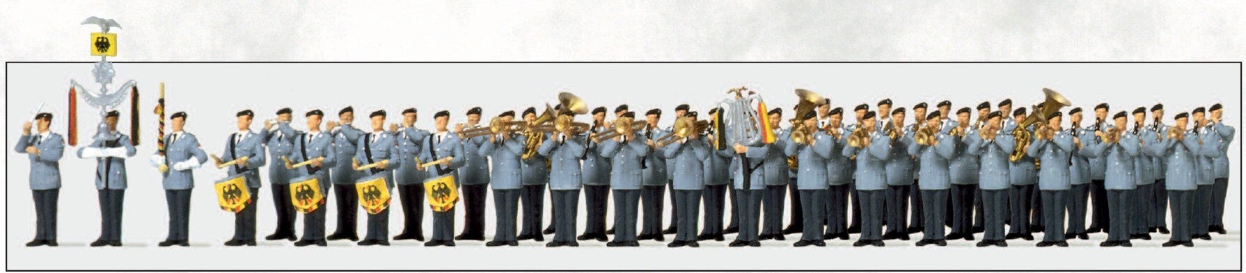 Preiser 16550 Heeresmusikkorps Bundeswehr, BRD
