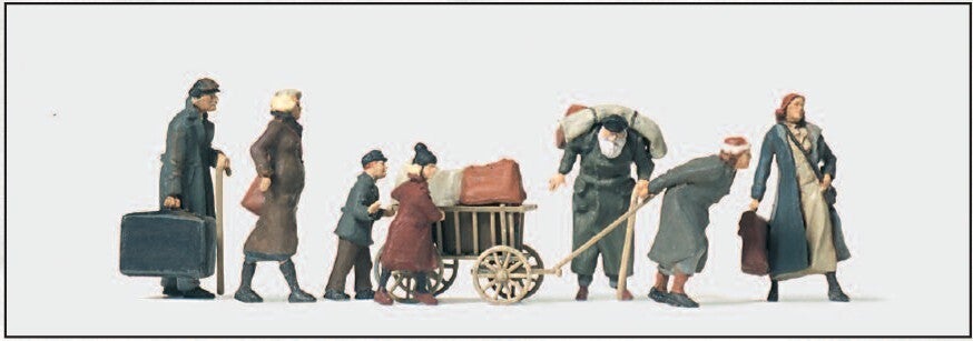 Preiser 16558 Flüchtlinge