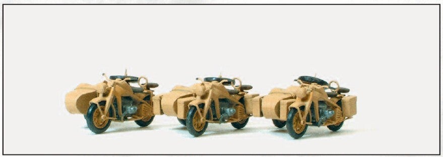 Preiser 16563 Motorrad Zündapp KS 750, Deutsches Reich 1939-45