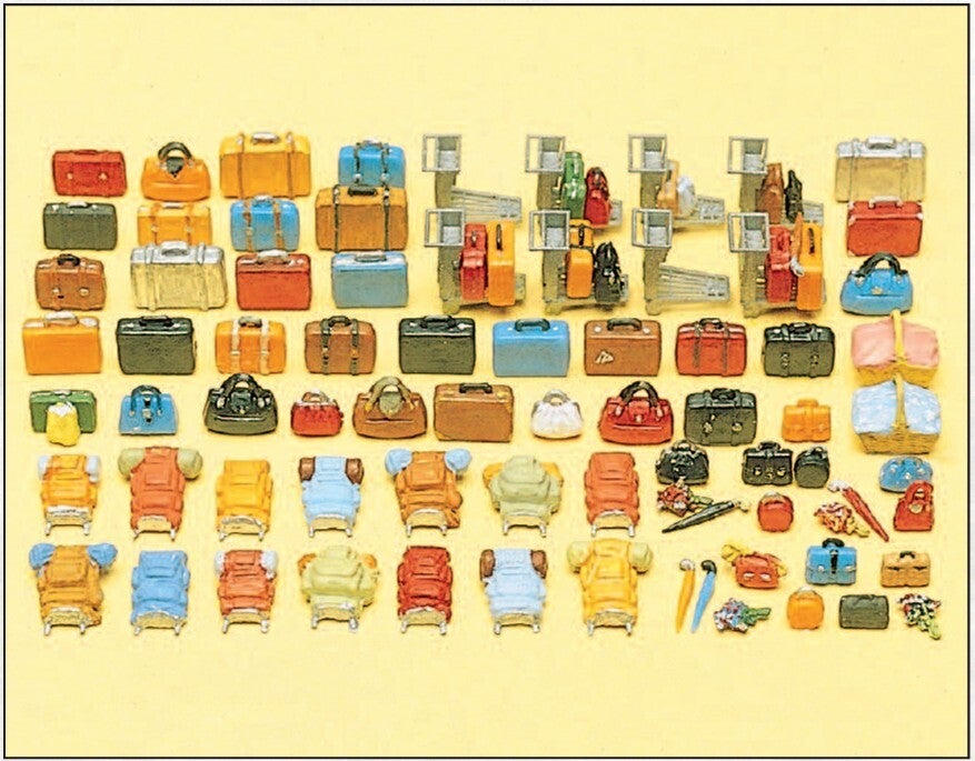 Preiser 17005 Reisegepäck, 90 Teile