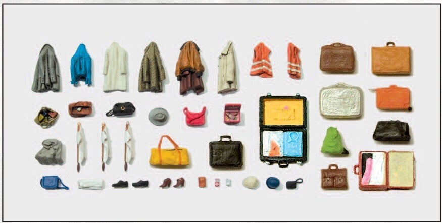 Preiser 17008 Kleidungsstücke, Warnwesten, Taschen etc.