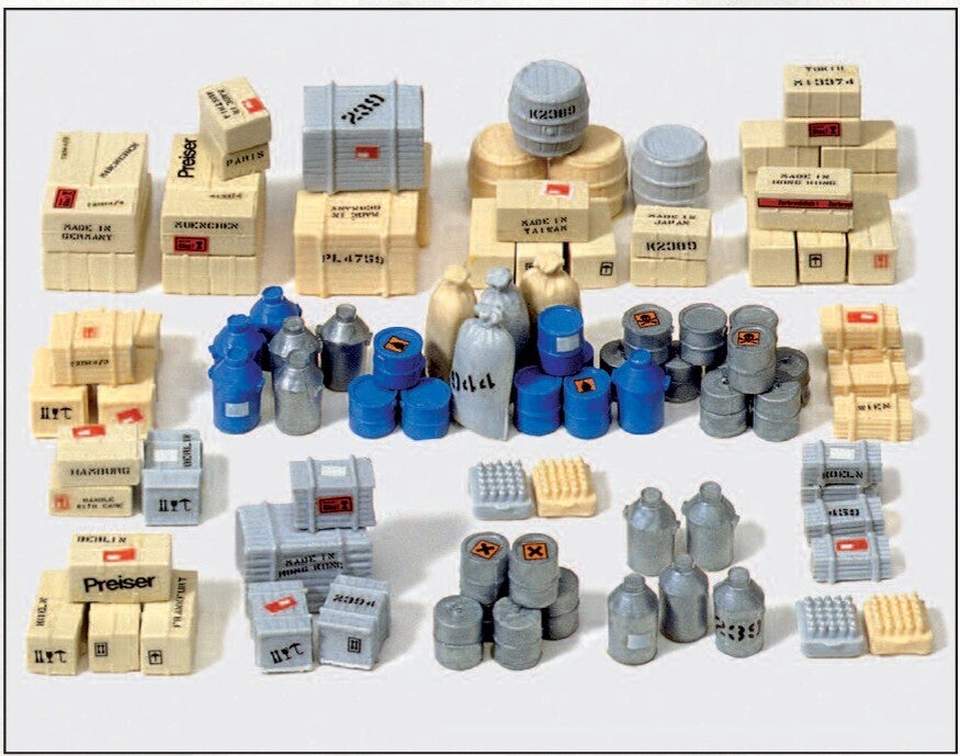 Preiser 17100 Ladegut, 90 Teile