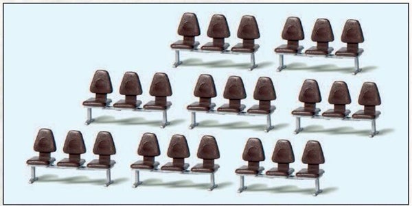 Preiser 17215 Acht Traversenbänke